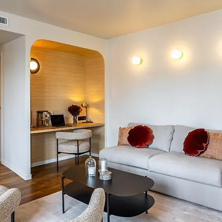 Habitat Parisien 2br-2ba Ac Madeleine -opera Appartamento