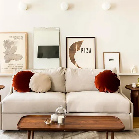 Habitat Parisien 2br-2ba Ac Madeleine -opera Appartamento